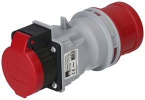 Übergangsstecker MH Stecker CEE 16A/Steckdose Typ 25 rot 400V 16A IP44/IP55