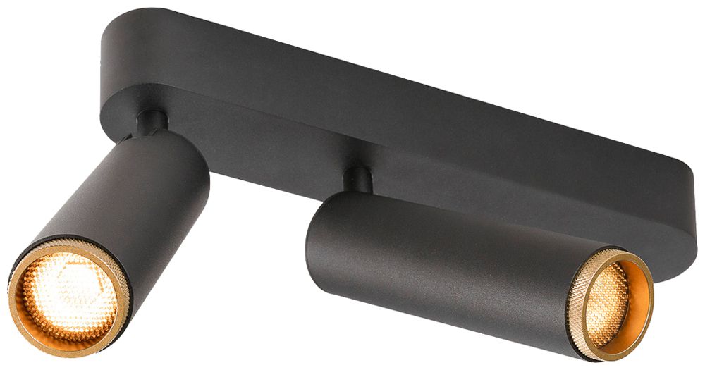 Spot LED SLV GRIP SPOT M 28W 2920lm 2700K WB REG 274×147×106mm nero