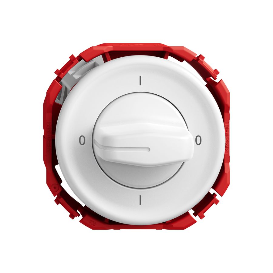 Interrupteur rotatif STANDARDdue SNAPFIX® manette interrupteur 0/4L bc