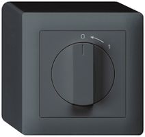 AP-Schwenktaster 0<-1/2L anthrazit kallysto mit Drehgriff