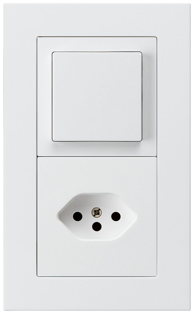 Combinaison ENC kallysto.pro grd.I-I verticale poussoir+type 13 blanc