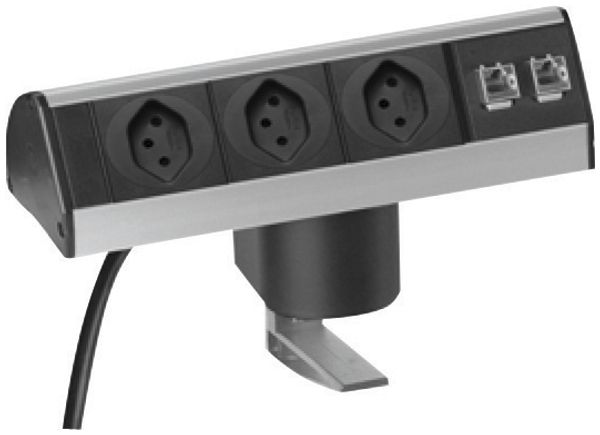 Modulo di coll. 3×T13+2×RJ45/s con 6 Dock Data small Terminal 4