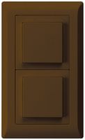 Combinaison ENC kallysto.line grd.I-I verticale poussoir+interr.S3 brun