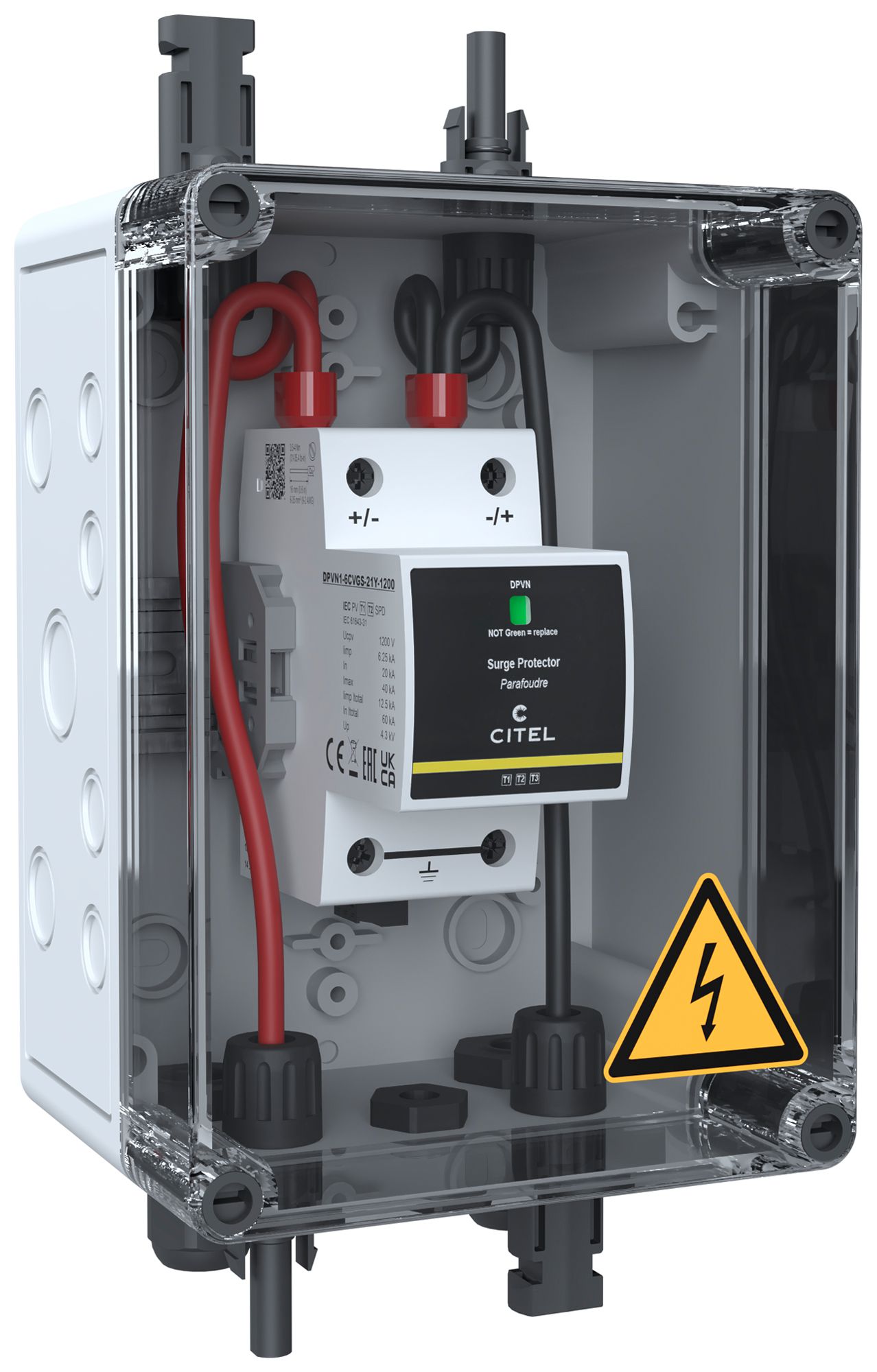 Generatoranschlusskasten  Citel GAK CiPlug1-XS-AF