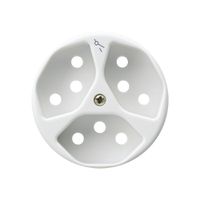 Frontscheibe basico 3×Typ 13/1S weiss