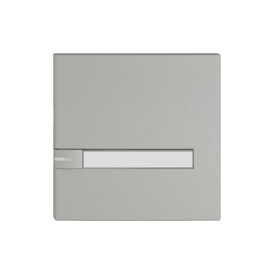 Poussoir 1/1 EDIZIO.liv SNAPFIX® p.KNX&UNI a.LED a.étiquette comm.1touch.grc