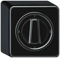 Interruttore rotativo AP origin commutatore 3/1L 16A 250V 1-2-1-2 88×88×54mm ne