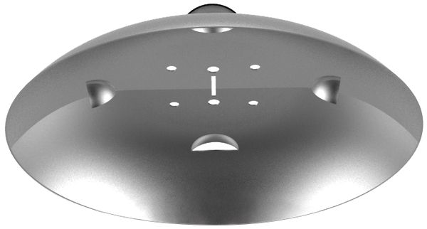 Staubschutzabdeckung DOTLUX, für LED-Hallenstrahler LIGHTSHOWERevo, Ø410×74mm