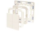 AP-Wandsender Shelly BLU Wall Switch 4+ Adapter Busch-Jaeger 4-Kan BLE weiss