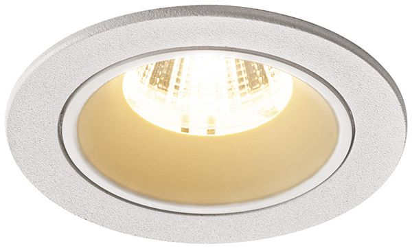 Downlight LED SLV NUMINOS S 8.6W 730lm 3000K 55° VAR Ø80×52mm bc/bc