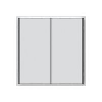 Taster KNX KAL 2×Tasten 4×Betätigungspunkte LED weiss