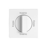 Montageset EDIZIO.liv SNAPFIX® f.Drehschalter m.Griff Est-Inv-Est-Inv ws