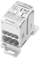 Klemmenblock FINDER 9D.01 1 Pol 80A 3 Eingänge 4 Ausgänge 2.5…16mm²