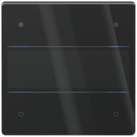 UP-Tastsensor KNX Theben iON 104 G LED Mit Beschriftungsfeld schwarz