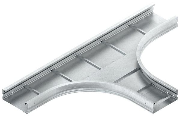 T-Stück Niedax, für WRL, 105×200mm, ungelocht, Stahl, feuerverzinkt