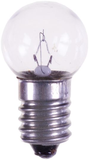 Spielzeuglampe E10 14V 0.5A Kugelform 15mm