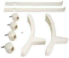 Standfüsse mit Rollen Dimplex FS 40 für DTD 4W Modelle