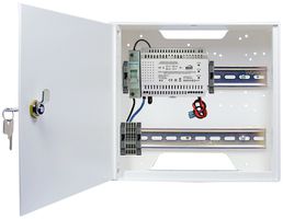 AP-Gehäuse BSW NTLG243.5, mit Tür, Zylinder und DIN-Schienen, Netztrennschalter
