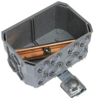 Scatola di derivazione INC Woertz senza coperchio grigio