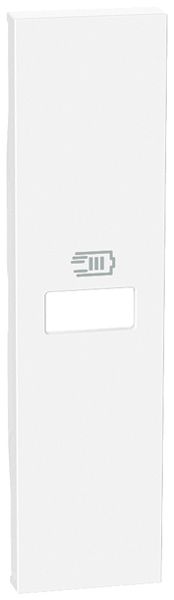 Abdeckung Legrand Living Now 1×USB 22×86×7mm weiss IP20