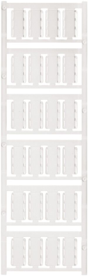 Kabelmarkierer Weidmüller MultiCard SFX für Ø7…40mm 24×9mm PA66 weiss