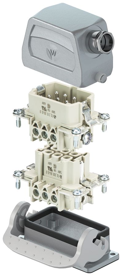 Steckverbinder-Set Wieland Electric revos komplett 6L 16A 500V M25