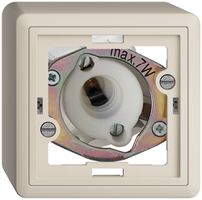 Signal lumineux AP EDIZIOdue crema 7W, sans calotte plate