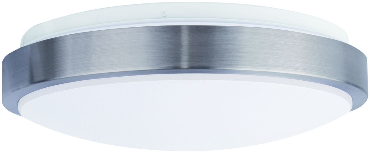 LED-Deckenleuchte DOTLUX LUNAsilver-exit 36W 3500lm 830/840/857 IP44 EM 3h ST