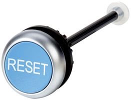 Poussoir Eaton M22-DZ-B-GB14 bleu RESET Ø22mm plat