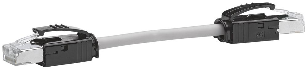 Câble Modbus Hager HTG480H 0.2m avec RJ45-RJ45