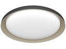 LED-Deckenleuchte Philips Pebblo 10W 1850lm 827 Ø320mm schwarz
