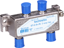 Abzweiger 2-fach ET-2-8+/N-G mit Modem Safe