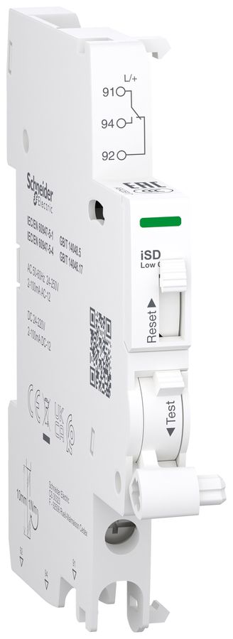 Interruttore a distanza SE Clario iC40/Acti9 iC60 iSD 0.002…6A conness.inf.