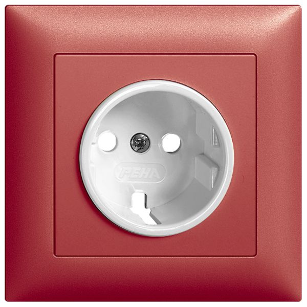 Frontset EDIZIOdue Schuko berry