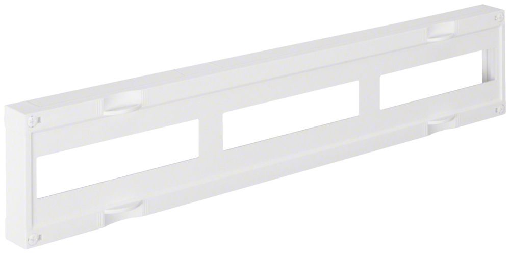 Berührungsschutzabdeckung Hager univers N 150×750mm geschlitzt