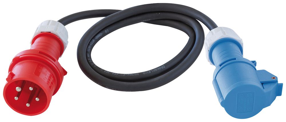 Câble de rallonge Brennenstuhl gomme 400V 3×2.5mm² CEE16/5/CEE16/3 1.5m no