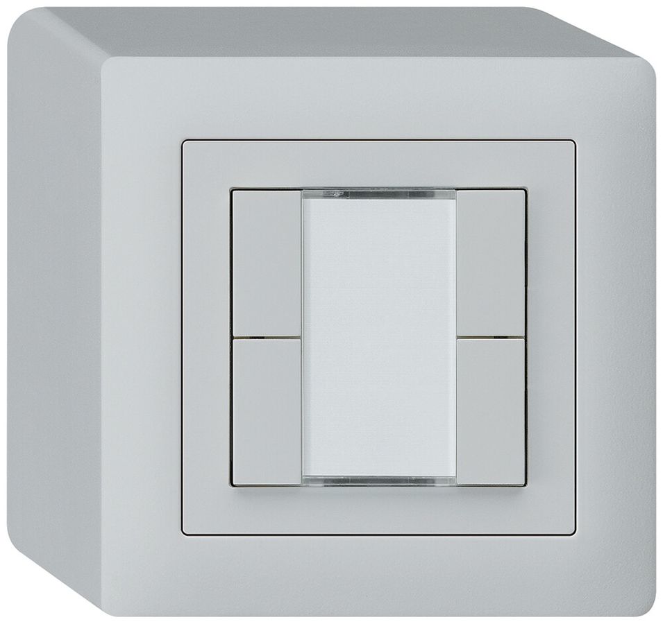 AP-Taster kallysto KNX 4×hellgrau s/e-link