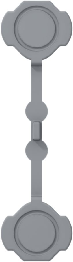 Kit bouchons de fermeture PLEXO gris