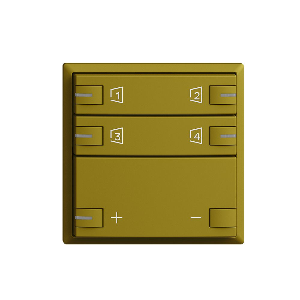 Kit montaggio Edue zeptrionAIR F, WLAN, dimmer, RGB-LED, 2×tasto, 2×commando ov