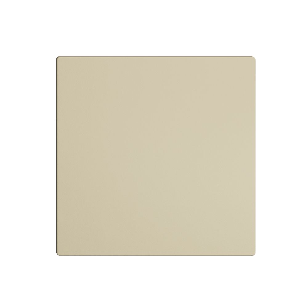 Frontplatte EDIZIOdue vanille, ungebohrt