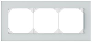 UP-Kopfzeile EDIZIO.liv prestige SNAPFIX® 1×3 94×214mm spiegel satin