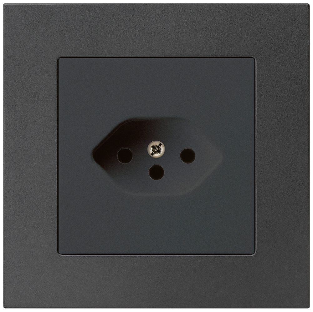 UP-Steckdose kallysto.pro T13 schwarz mit Kinderschutz