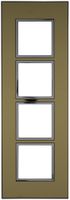 Telaio di copertura ATO 1×4 modulo, gold reflective