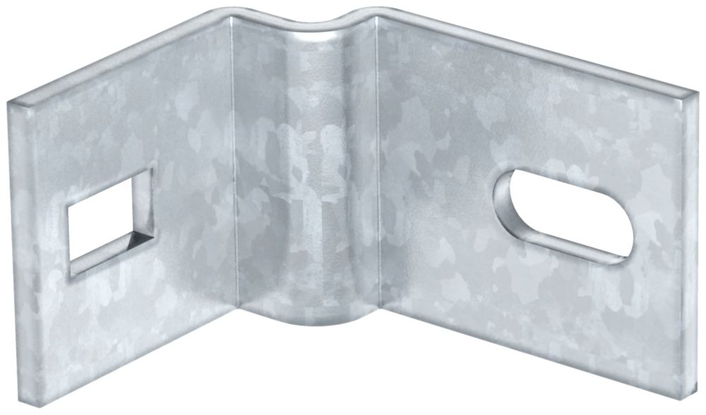 Befestigungswinkel Bettermann 80×65×40mm tauchfeuerverzinkt
