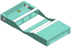Boîte de raccordement pour plancher Woertz