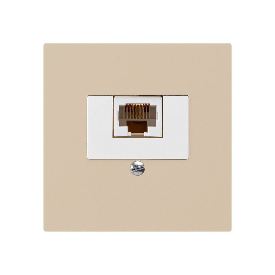 Einsatz zu Anschlussdose kallysto 1×RJ45u beige
