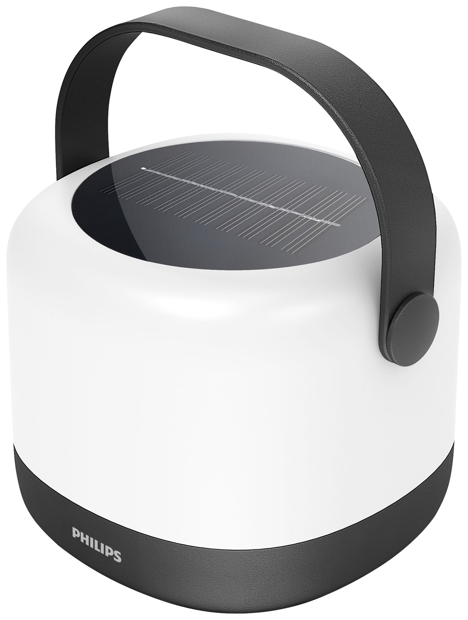 LED-Handleuchte Philips Alula Solar DC 4V IP44 1.2W 80lm 830 RGBW 131×120mm