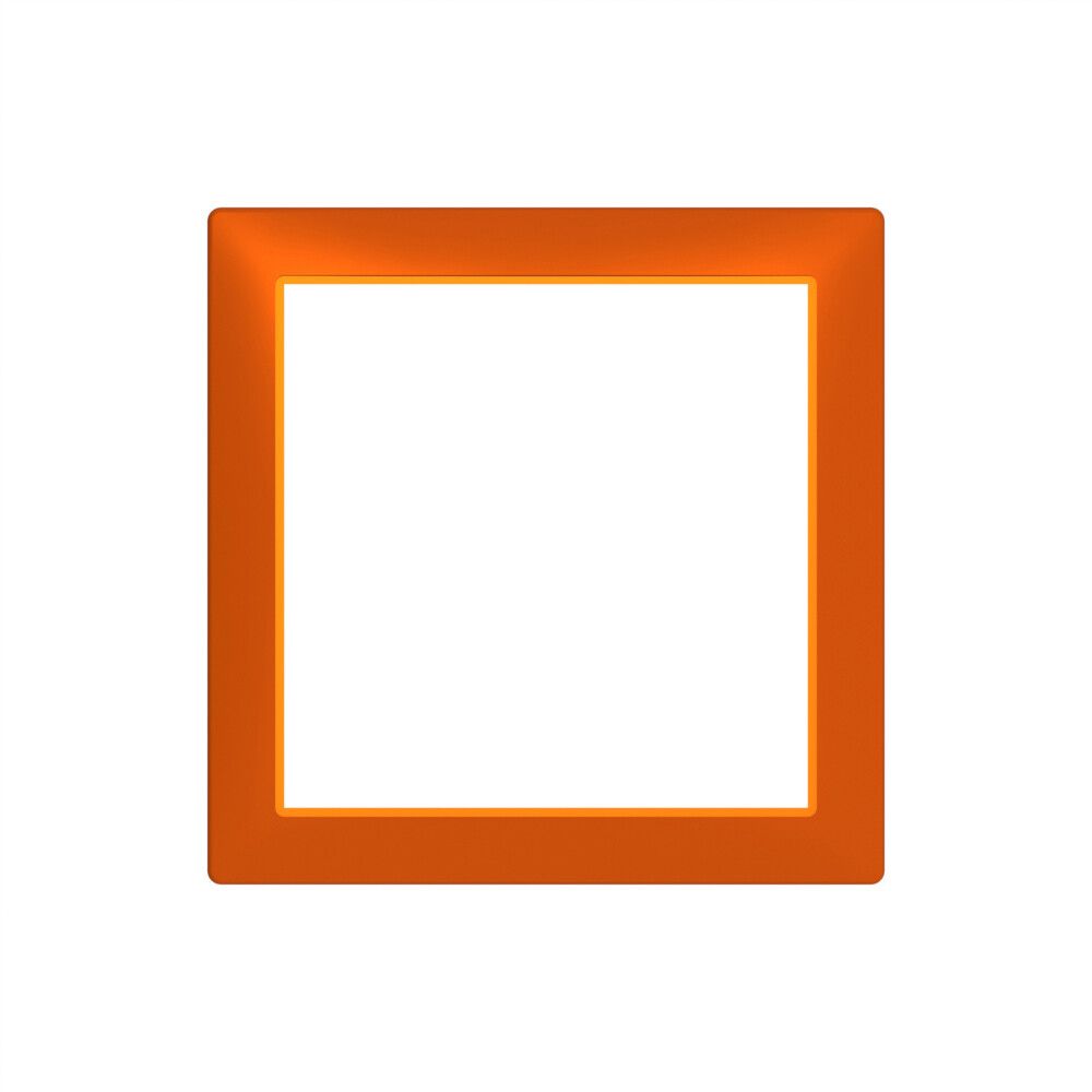 Frontplatte SIDUS 75×75 orange