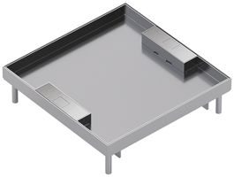 Edelstahlkassette Hager Q16 LE 14 32×320×320mm rostfreier Stahl