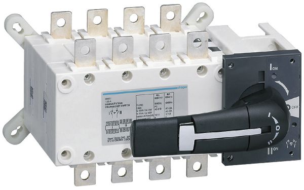 Commutateur de charge INC Hager 4L 125A pour plaque de montage